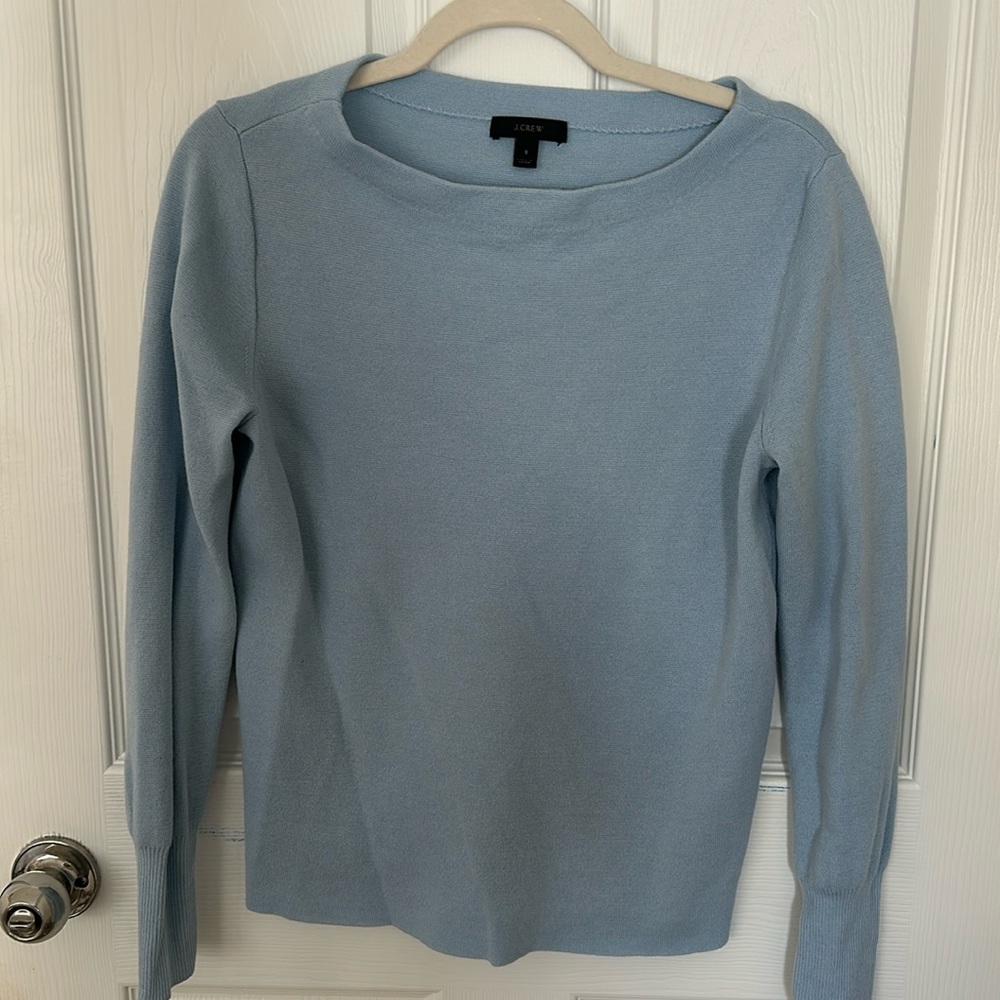 JCrew boatneck sweater